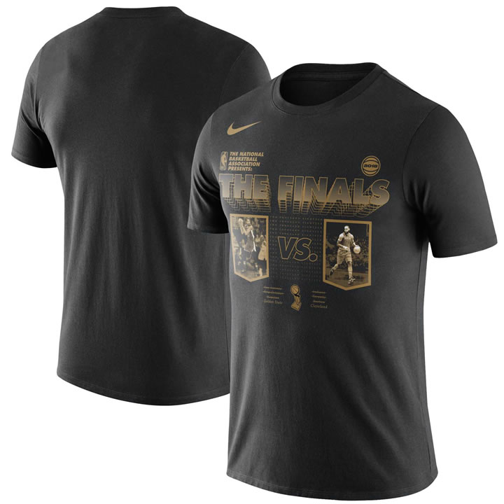 Cleveland Cavaliers vs. Golden State Warriors Nike 2018 NBA Finals Bound Dueling Head To Head T-Shirt - Black,We sell and wholesale Cleveland Cavaliers vs. Golden State Warriors Nike 2018 NBA Finals Bound Dueling Head To Head T-Shirt - Black on line form chian!